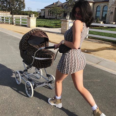 poussette fendi kylie jenner|Kylie Jenner Took Daughter Stormi Webster Out in a $12,500 .